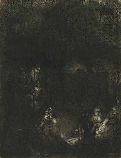 The Entombment by Rembrandt van Rijn